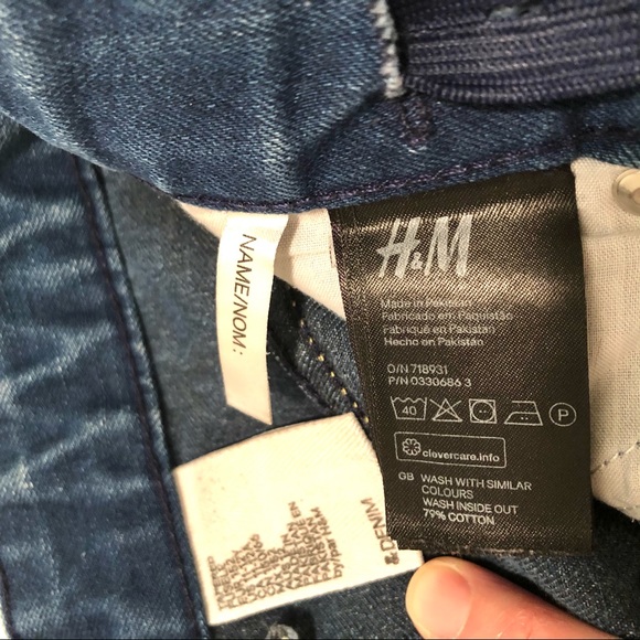 H&M Boys Distressed Jean- worn twice - Picture 8 of 9